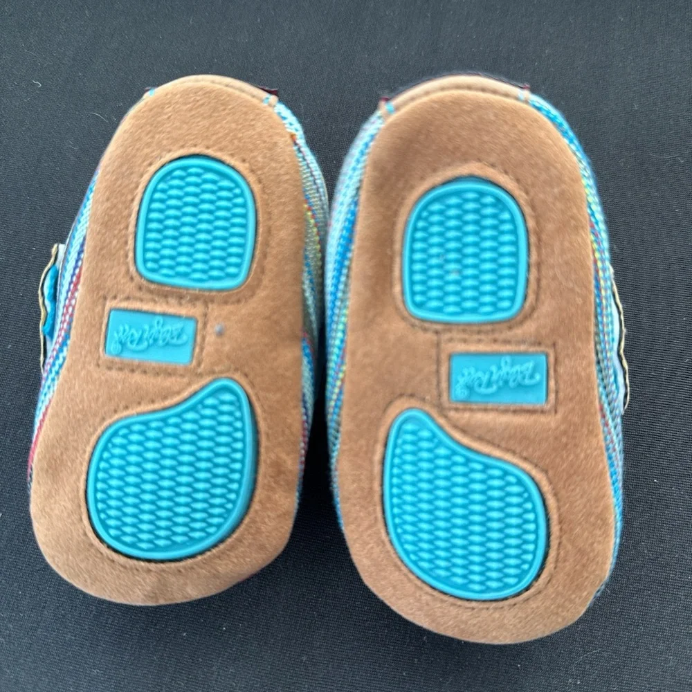 Blazzin Roxx Colorful Striped baby shoes